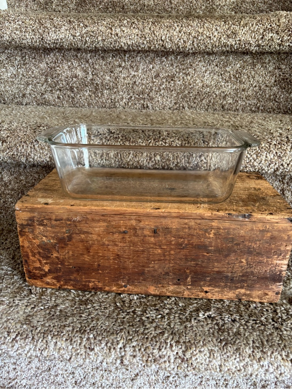 Pyrex loaf pan